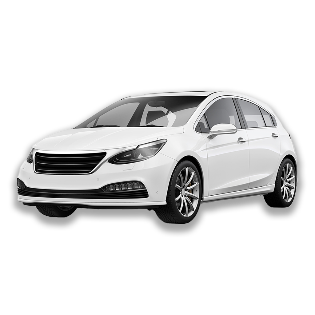 Image of a white car