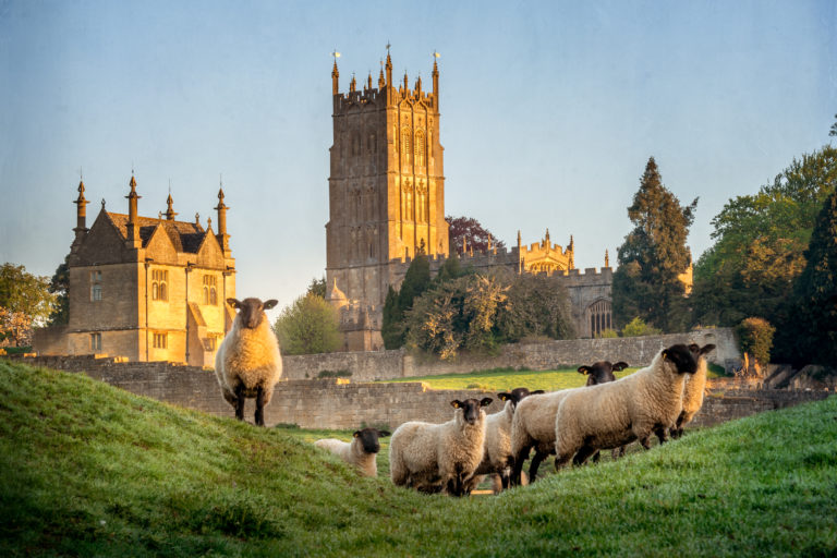 a church in the Cotswold